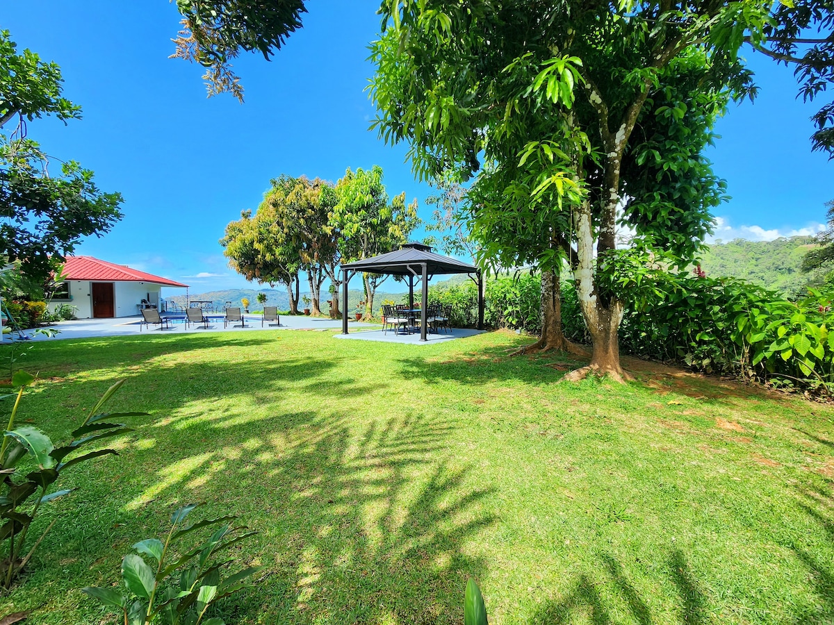 Restorative jungle respite with ocean views